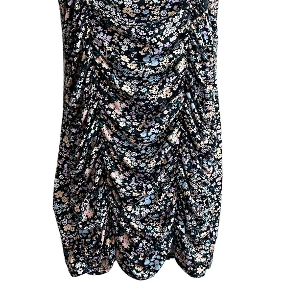 No Boundaries Floral Ruched Junior’s Dress • Used • Size: XL - Picture 5 of 8